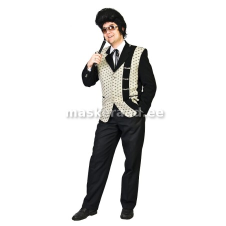 50 -ndate šikk, kahevärviline siidpintsak