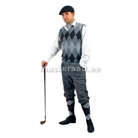 19-20 века, гольфист, серый жилет
