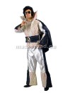 Elvis Presley hõbedases kostüümis