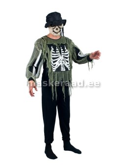 Halloweeni zombi, rohekates...