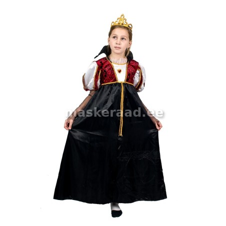 Kuningatütar punase pihaosaga kleidis