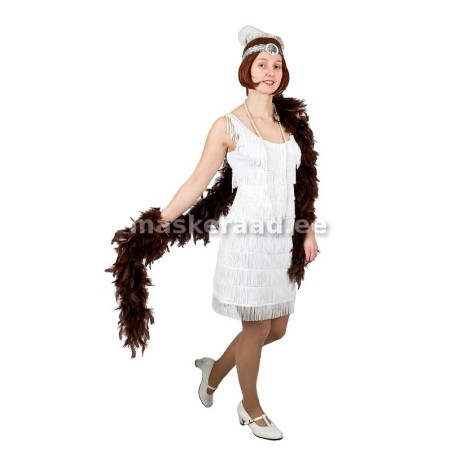 The 20-30s White fringed dress