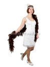 The 20-30s White fringed dress