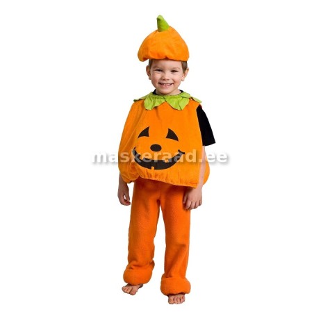 Halloween - kõrvitsapoiss oranži mütsiga