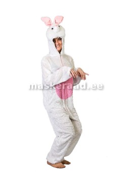 Jänes roosa kõhuga, suurte