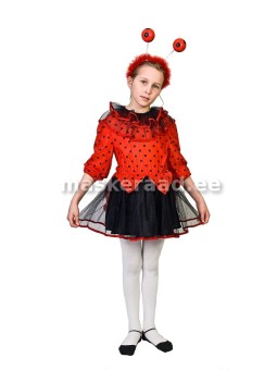 Punasetäpilises Ladybird dress