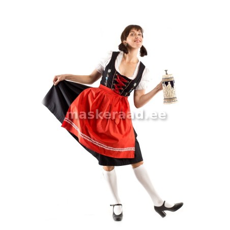 Baieri neiu mustas, punaste tikanditega pihikseelikus