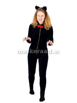 Kass must, punase lipsuga