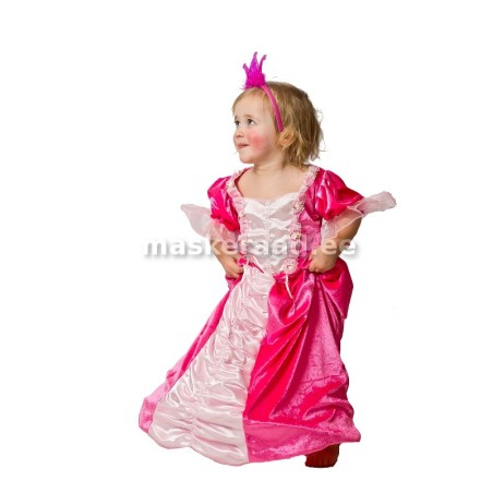 Printsess erkroosas kleidis