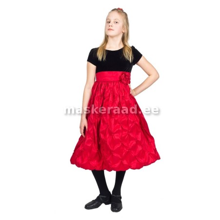 Ballikleit punane poolpikk, laste