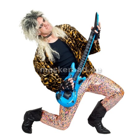 Rokkar loomamustriliste retuusidega