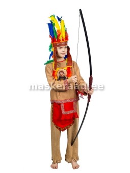 American Indian boy with a...