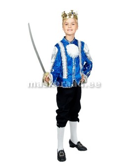 The Prince in blue and silver