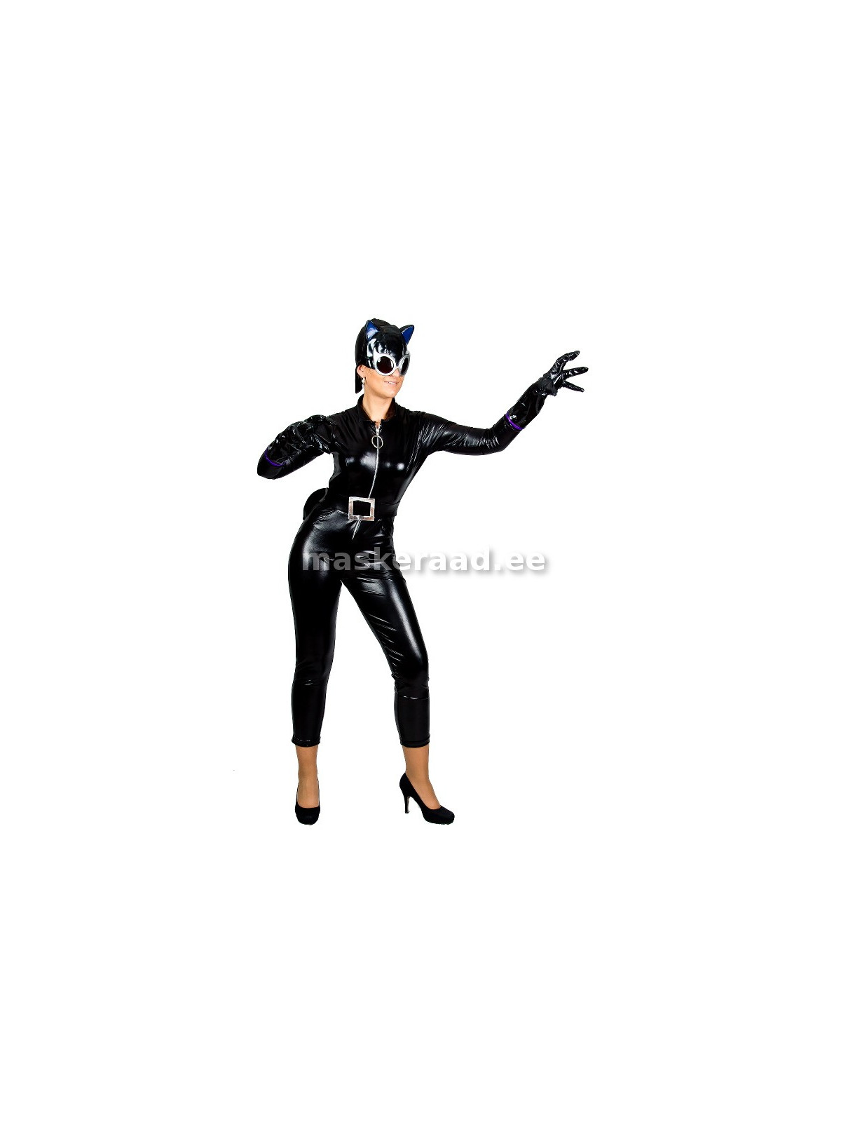 Catwoman shiny latekskostüümis