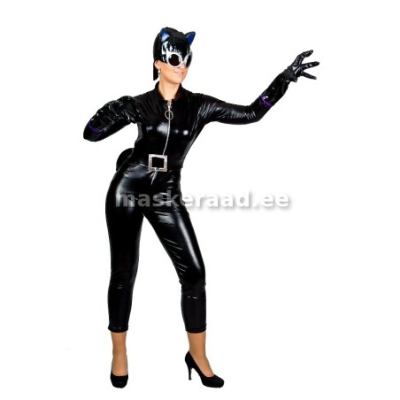 Catwoman shiny latekskostüümis