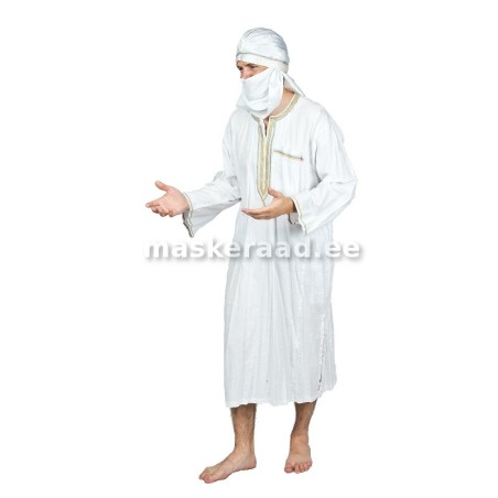 Araablane valges halatis