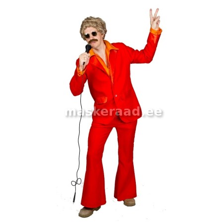 70-ndate meeste punane ülikond