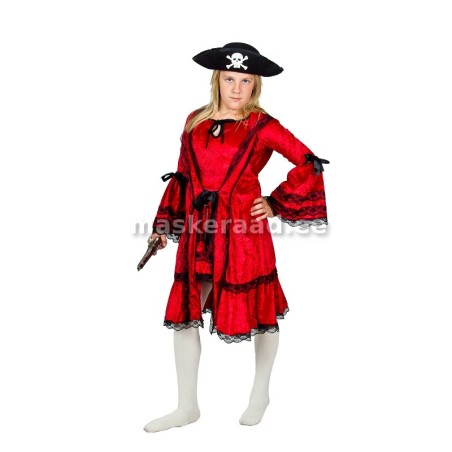 Piraadineiu punases sametkleidis