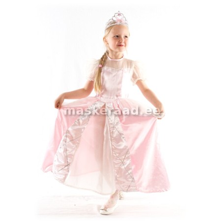 Printsess heleroosas atlaskleidis