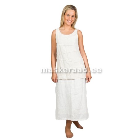 A bright national long dress