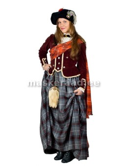 The Scottish maiden...