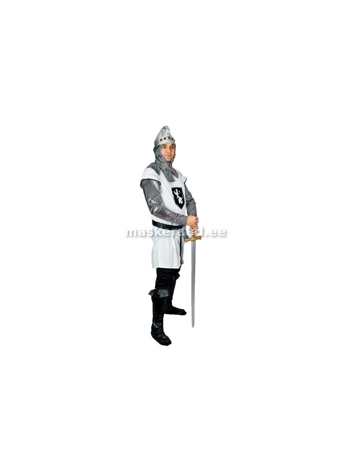.A medieval knight in the White Armor