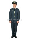 Sõjaväelane, ohvitser sinakas vormis