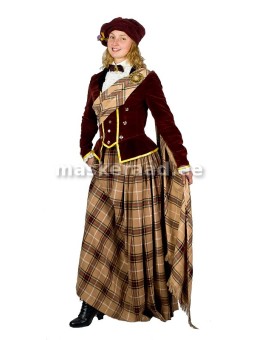 The Scottish maiden...