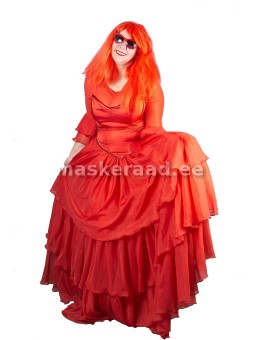 Leekivpunane pikk pidulik...