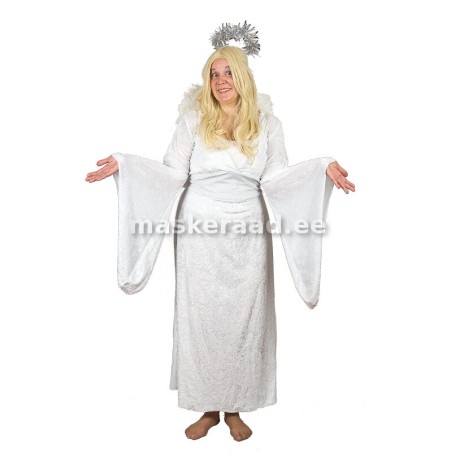 Ingel valges pikas kleidis