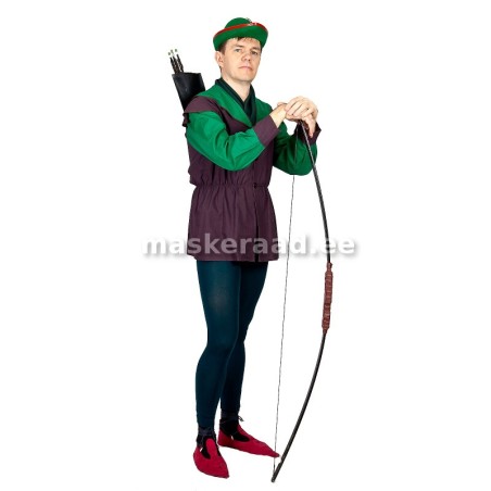 .Keskaegne mees, Robin  Hood pruunikas jakis