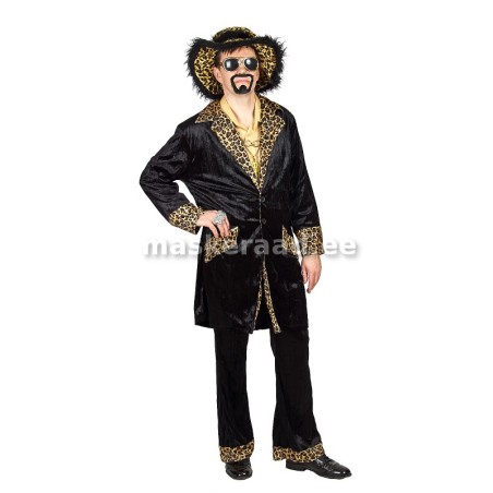 Kupeldaja mustas poolmantlis