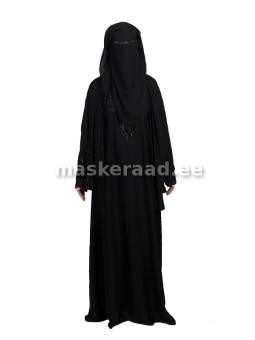 Araabia naise must rüü, burka