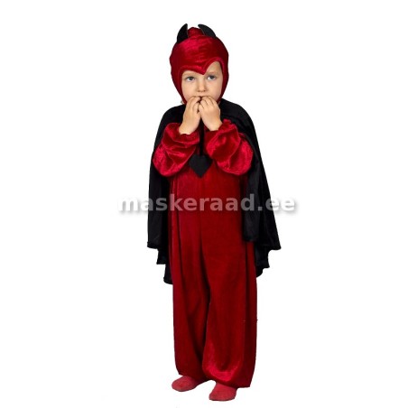 Halloween-the small devil in the Red samet