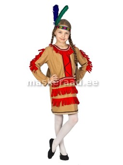 American Indian girl in...