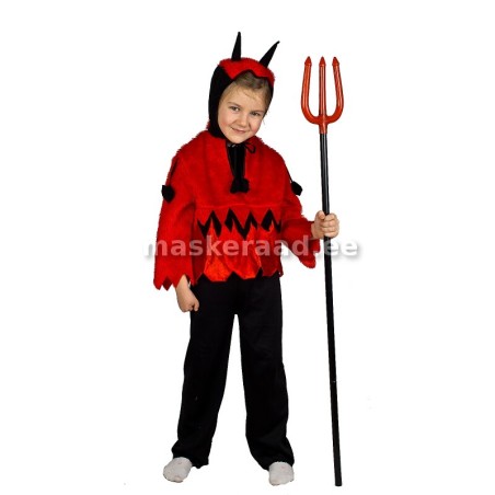 Halloween - kuradike punases karvases jakis