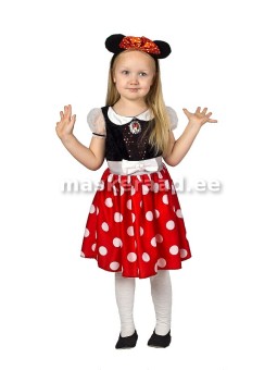 Red-spotted Minnie mouse skirt