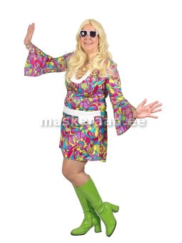 60-ndad kirju minikleit