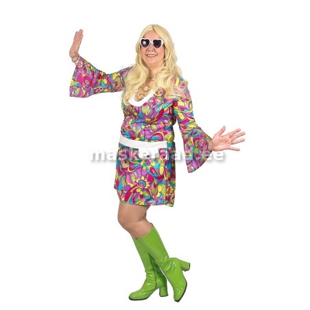 60-ndad kirju minikleit