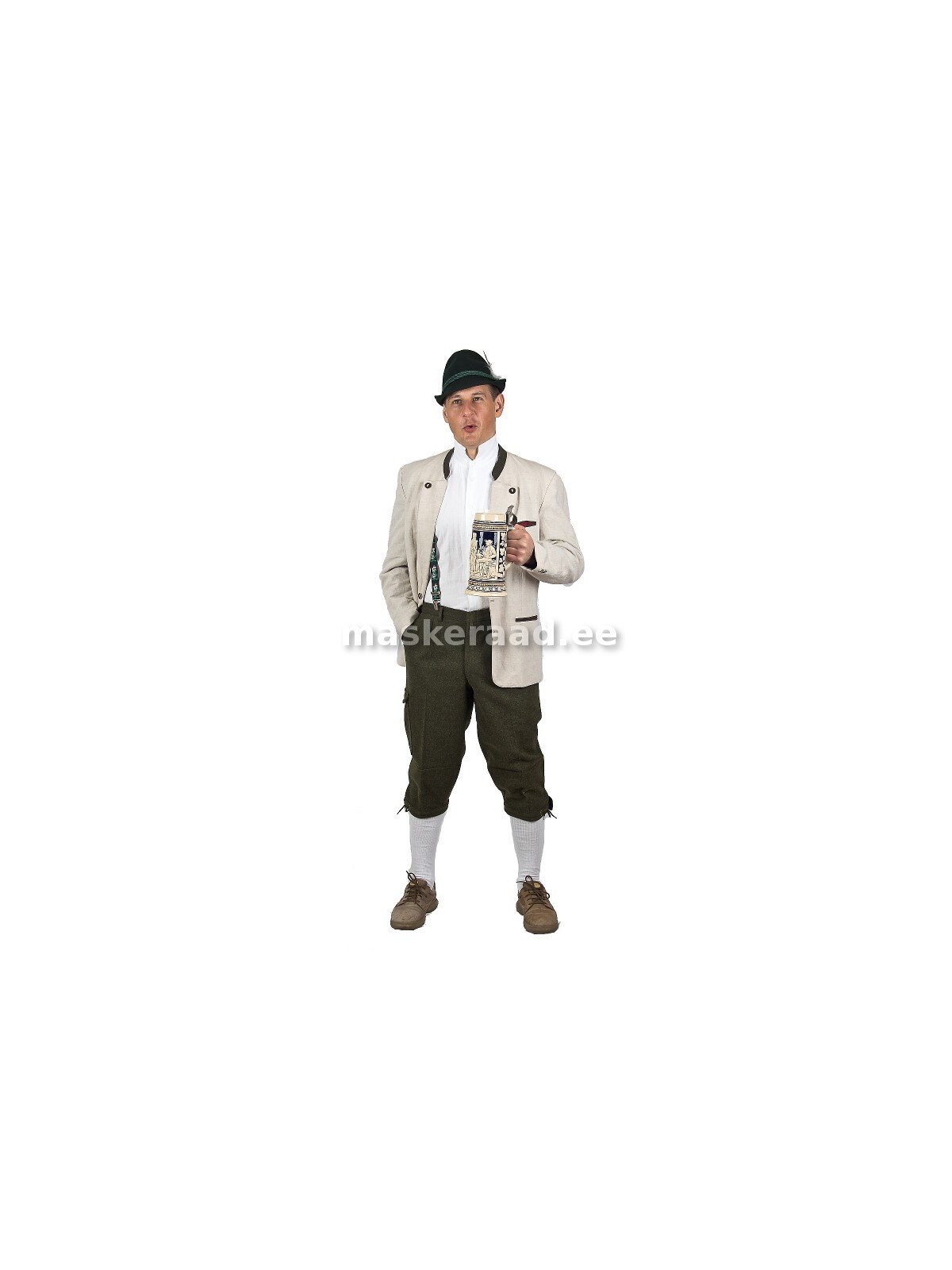 Bavarian man linases coat
