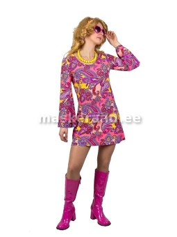 70-ndad,  roosakirju kleit