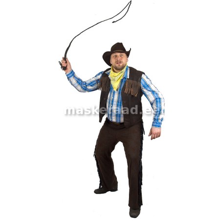 Kauboi siniseruudulises särgis, suur