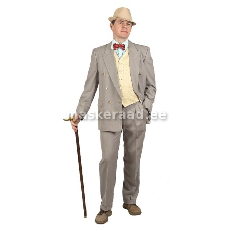 the 20-30s, Mr. helehallis in a suit with a yellow jacket