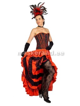 Burleskitar musta...