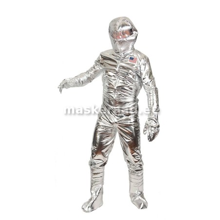 Kosmonaut hõbedases skafandris