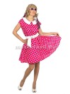 50 -ndad roosatäpiline kleit, suurem