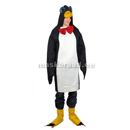 Penguin with yellow feet