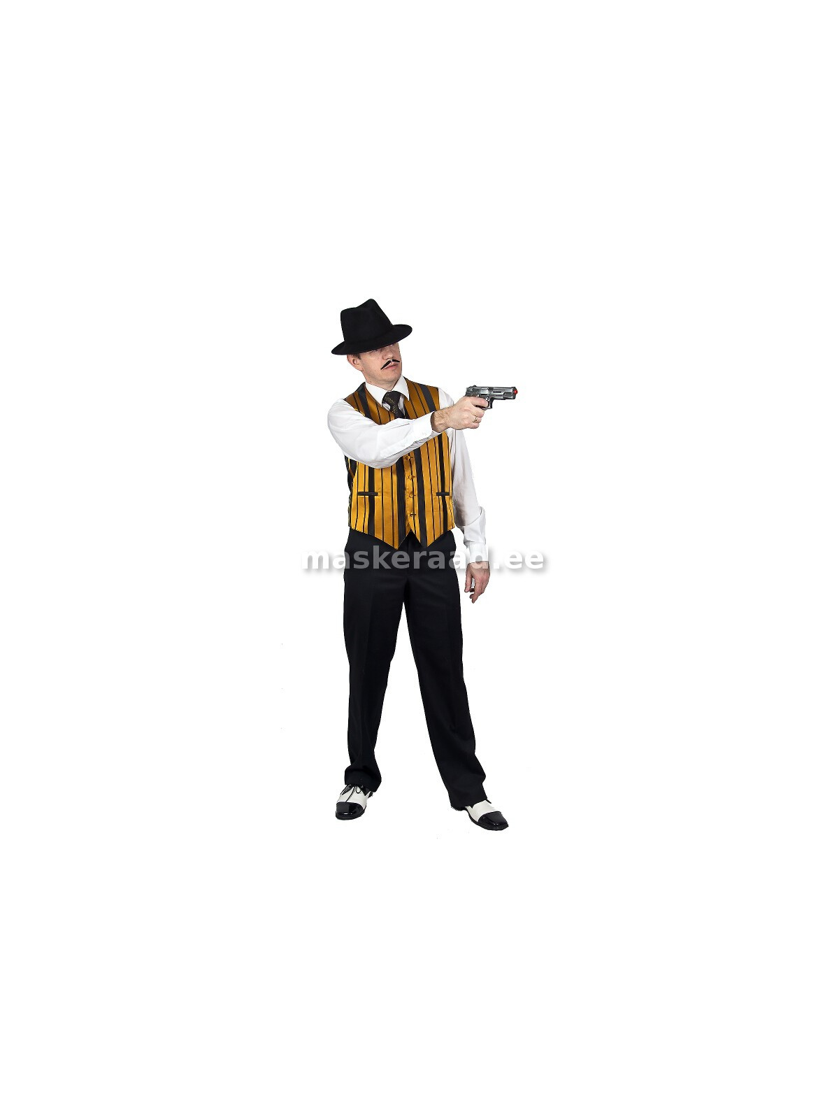 the 20-30s mafia kuldmustatriibulise jacket