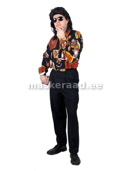 80 -ndate värvika pluusiga...