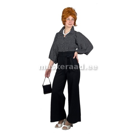 60-peenetäpilise ' 80s тренировочный костюм брюки костюм